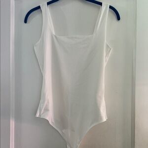 Elegant White Women's Bodysuit